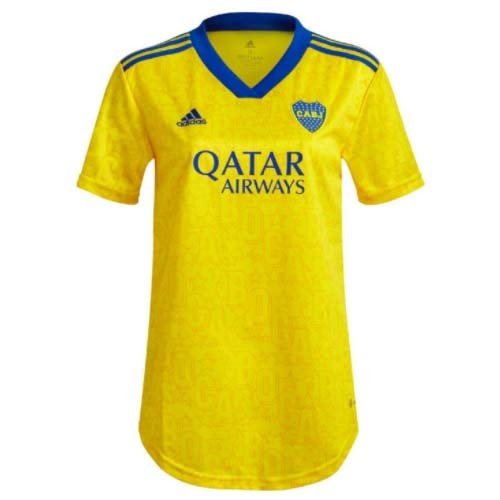 Thailand Trikot Boca Juniors Ausweich Damen 2022-2023 Gelb